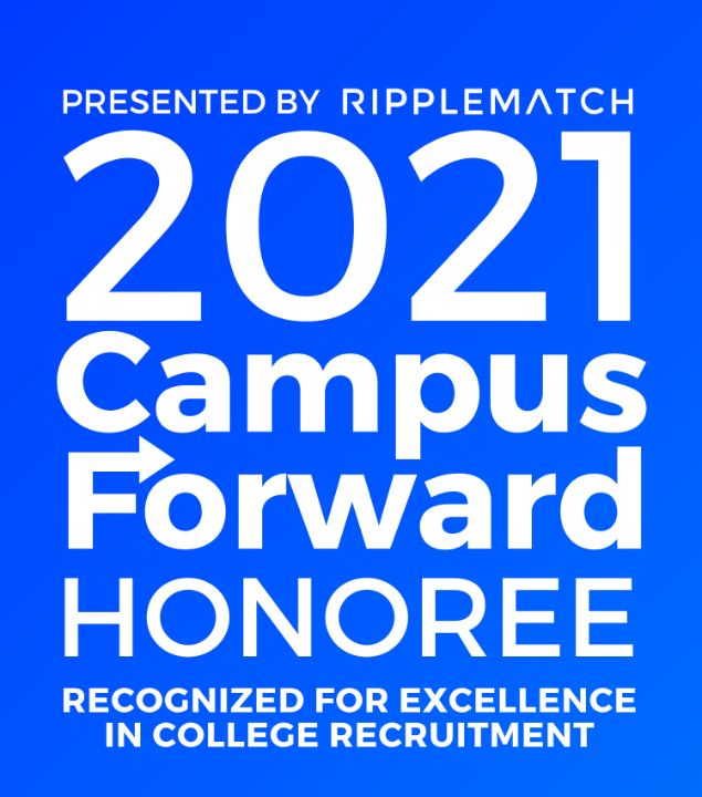 mpatelSC's tweet photo. I’m excited to announce that @SiemensUSA is recognized as a @ripplematch #RMCampusForwardHonoree2021! In an unprecedented year, we adapted to virtual recruitment while preserving the candidate experience, and advanced our #diversity &amp; #inclusion strategy: https://t.co/t00mZwkwz4 https://t.co/C9hCKqVcpQ