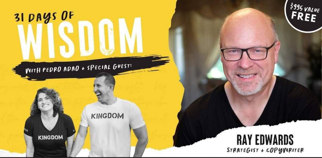 Mother_Matters's tweet image. Join Pedro Adao and Ray Edwards for a power-packed 30 minute deep dive into the wisdom of Proverb Chapter 6. 🔥♥️

Kick-off 2021 with a BANG, be sure to invite your friends to this FREE challenge - cutt.ly/31DayWisdom 

#rayedwards #pedroadao #wisdomchallenge #100X #wisdom