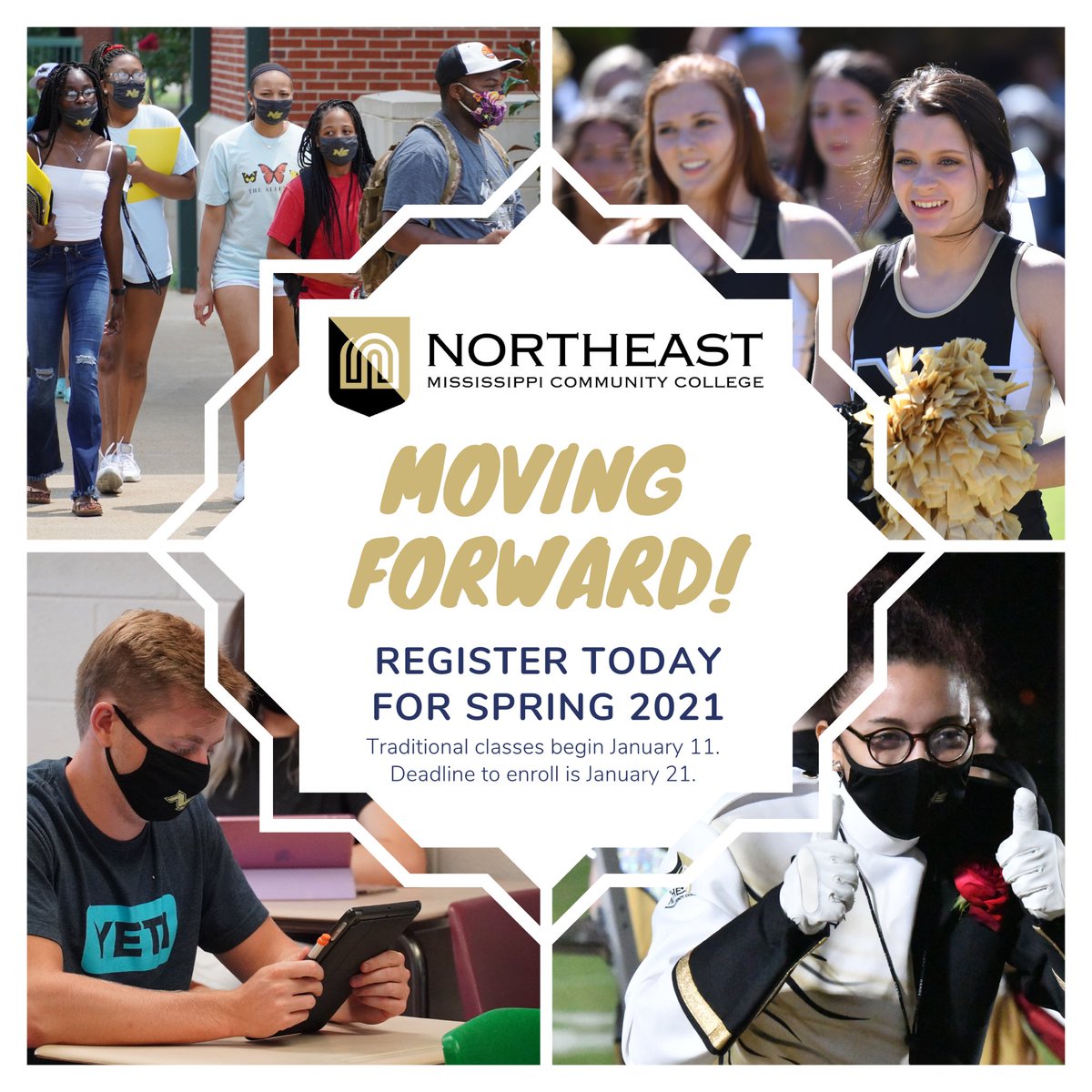 Northeast Miss. CC tweet media