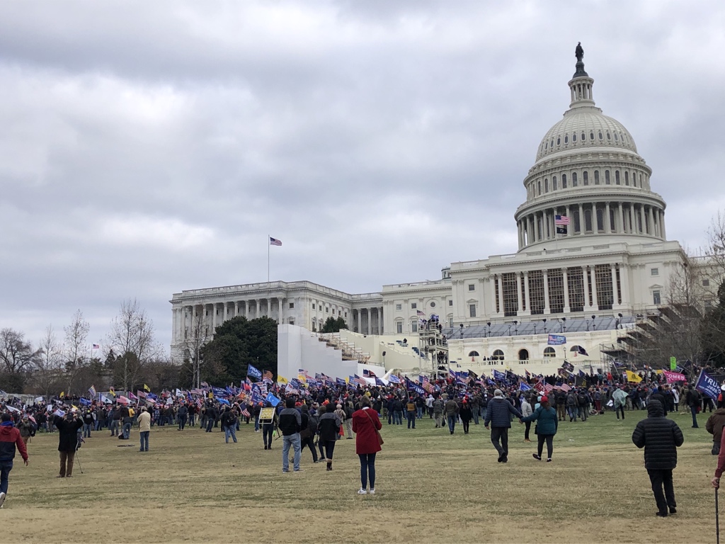 Here’s a small portion of the thousands of Trump supporters who have crossed the barricades in an attempt to storm Congress