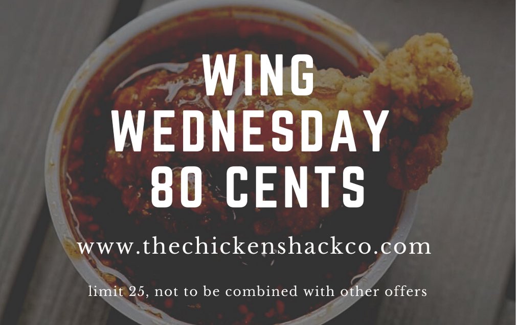 ChickenShackCO's tweet photo. #chickenwings #WingWednesday #SupportLocalBusinesses https://t.co/dJ83F80HYp