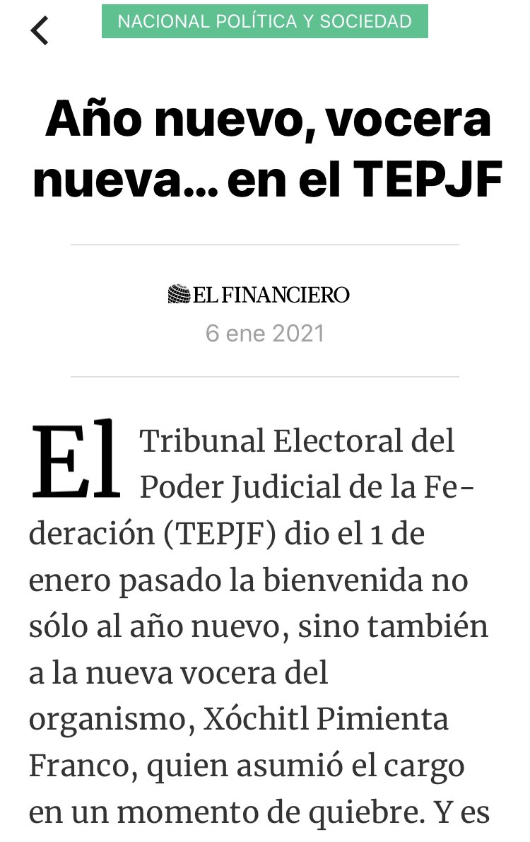 cgonblanc's tweet photo. Felicidades @xopimienta por tu nombramiento como vocera del @TEPJF_informa estoy seguro que harás un papel extraordinario por tu amplia experiencia pero sobre todo por tu capacidad y profesionalismo. https://t.co/EutPwVZHXd