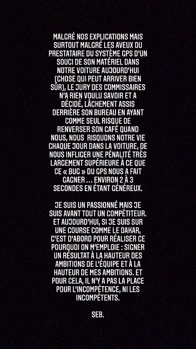 SebastienLoeb's tweet image. #Dakar2021 👇🏻