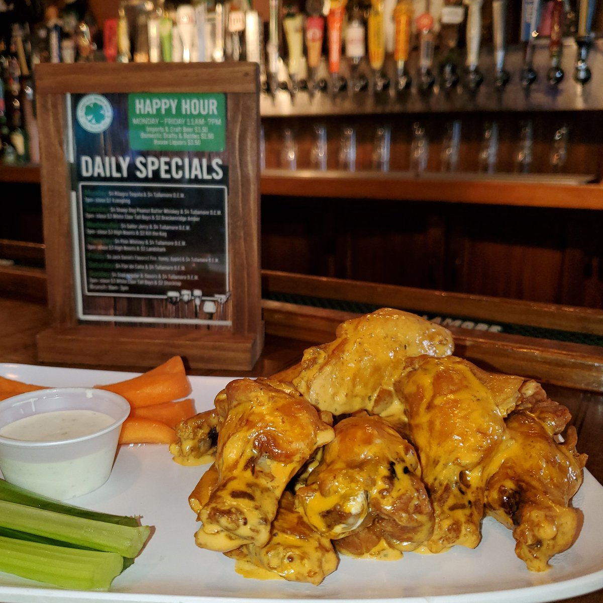 $5 Wings 
<a href="/jaxrestreviews/">JaxRestaurantReviews</a> <a href="/WhereToEatJax/">WHERE TO EAT JAX</a> 
#WingWednesday #jaxbeach #Foodies