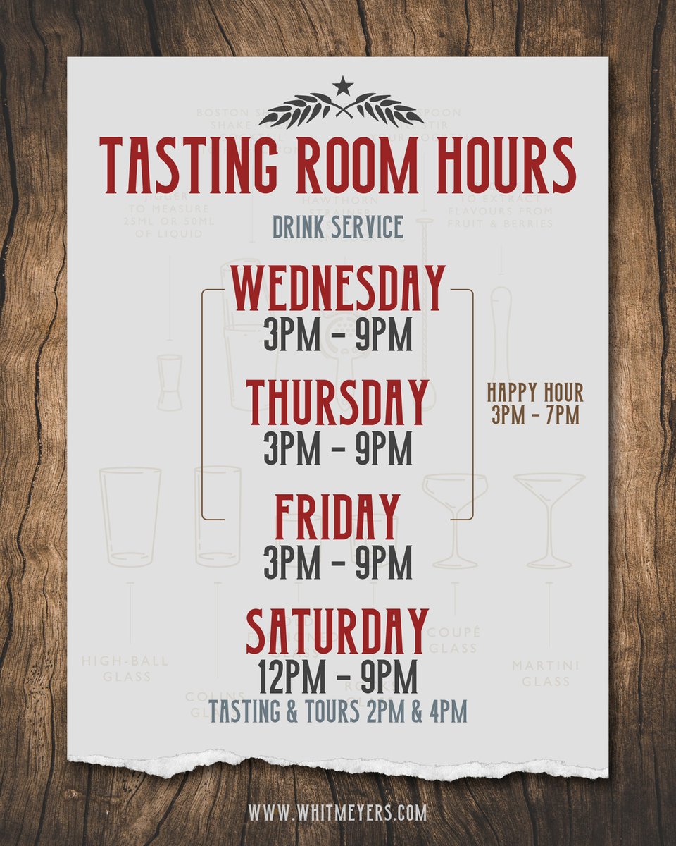 Who’s ready for a cocktail? 

Must be 21 years of age, be sure to drink responsibly, and always designate a driver.

#distilling #distillery #tastingroom #buylocal #whitmeyers #bourbon #texasbourbon #texasdistillery #bourbonlovers #ryewhiskey #bourbonwhiskey #houstonsown #craft