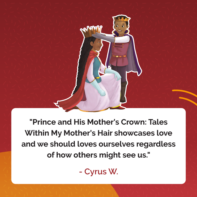 ShelliceBeharie's tweet photo. “Prince And His Mother’s Crown: Tales Within My Mother’s Hair showcases love and we should love ourselves regardless of how others might see us.” -Cyrus W.

Find more reviews on Amazon and click here to buy your copy today: https://t.co/dL0d9ZRV6Y https://t.co/31RHMOQyiQ
