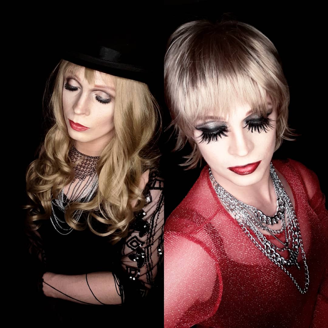 GingerPresley21's tweet photo. My #Edgeofmidnight #tribute 🖤 @MileyCyrus @StevieNicks 
Instagram : Theonlygingerpresley 
#dragqueen #mua #smilers #PlasticHearts #midnightsky #edgeofseventeen @MileyOfficial #illusionist #FleetwoodMac #stevienicks #mileycyrus https://t.co/jNBR5WM0Z2