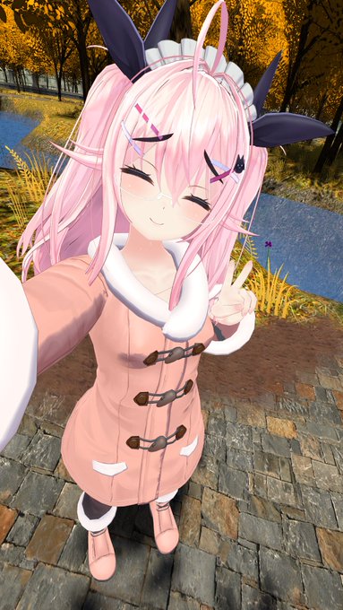 「…今日は隣町の公園に来てみました～…♡」 