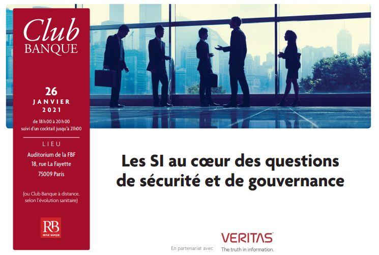Ne manquez pas ma prochaine intervention lors du #ClubBanque du 26/01 (en distanciel) : "L’impact des #réglementations sur la #gouvernance des #données : les #SI au service des fonctions de gouvernance &amp; au cœur de la #conformité #réglementaire"
revue-banque.fr/seminaire/club…