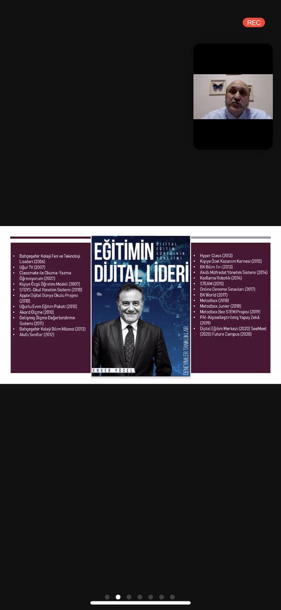 basak_math's tweet photo. Prof. Dr. Levent Eraslan hocamızın “Pandemi Döneminde Öğretmen Olmak” semineri için çok teşekkür ederiz.
“Bahçeşehir Kolejinde Her Öğretmen Dijital Eğitim Lideri” 
@mduranoznacar @leventeraslan1 @BkOmerli @SibelOzatalay https://t.co/yVSHTFf4DR