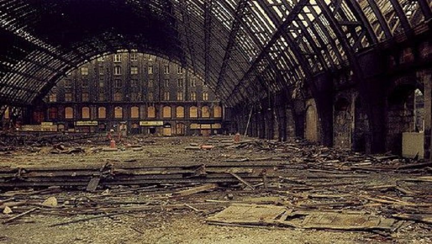 oakroyd's tweet photo. Last days of St. Enoch Station, #Glasgow, 1967. 
(Transport Museum) https://t.co/4W0ZcLQBnf