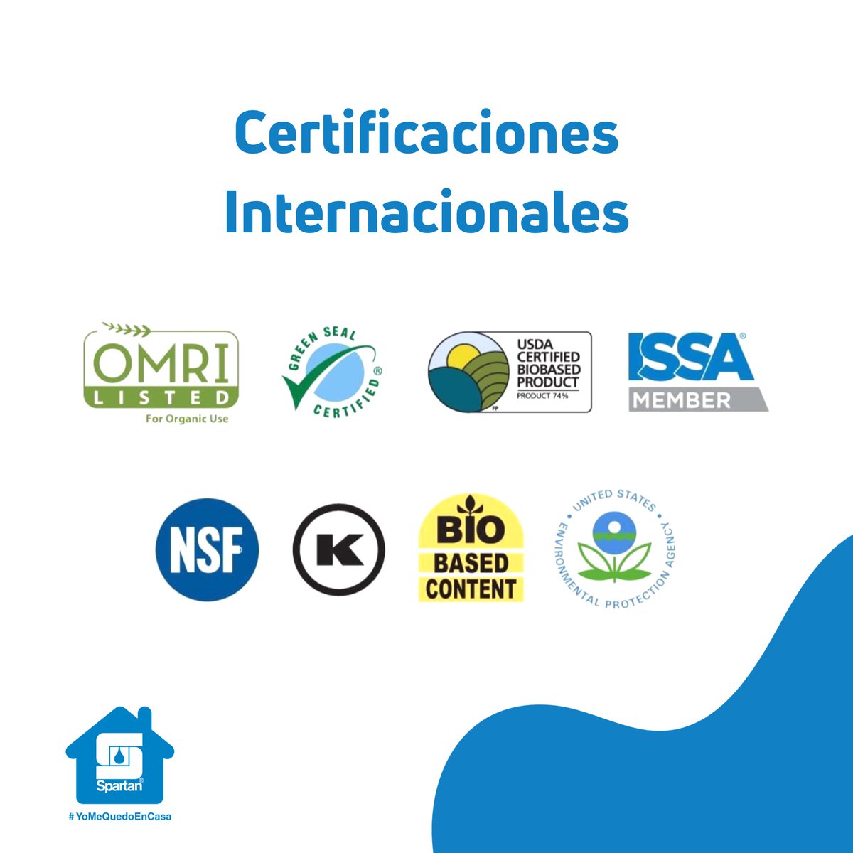 spartanecuador's tweet photo. En Spartan contamos con certificaciones nacionales e internacionales, garantizando resultados y generando confianza en nuestros clientes.
Más de 40 años en el mercado de la limpieza 🙌🏻⭐️
#SpartanEcuador #WeMakeCleanSimple #issamember #omricertified #usdacertifiedorganic https://t.co/WBfp1eqCDX