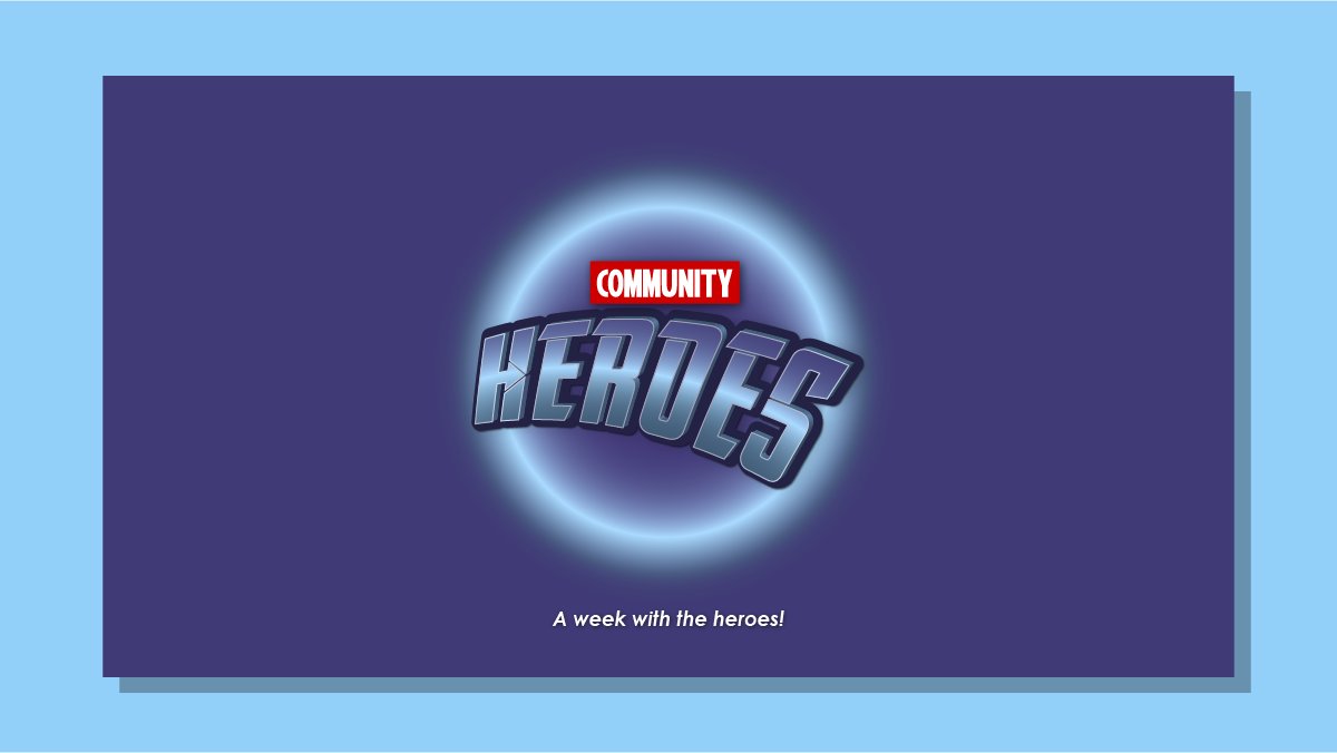 We're announcing our⭐Community Heroes⭐event!

Join us this week to know about a group of people who like to share their experience to help others🦸‍♀️

Stay tuned for what's coming👀

"WE MUST FIND A WAY TO LOOK AFTER ONE ANOTHER AS IF WE WERE ONE SINGLE TRIBE"

#Heroes #GDG #WTM