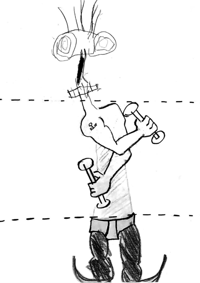 firstsite's tweet photo. 👹 Create unique and collaborative creatures with endless possibilities in artist #MagnusPlessen's drawing game!

Find the game on page 18 of our 2nd Activity Pack:
https://t.co/7HpCKmulHP

#hereforculture #colchester #essex #gallery https://t.co/LlsuEtXP7i
