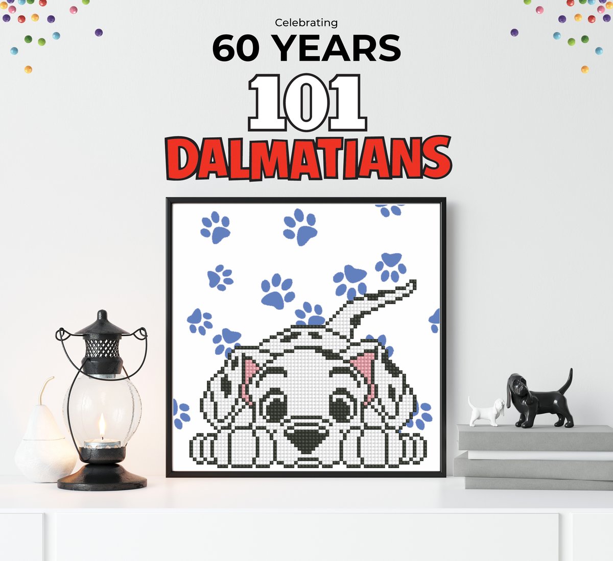 DiamondDotzUS's tweet photo. Celebrate 60 years of Disney’s 101 Dalmatians with DIAMOND DOTZ®! @disney #Disney #101dalmatians https://t.co/6DvbSnTTYO