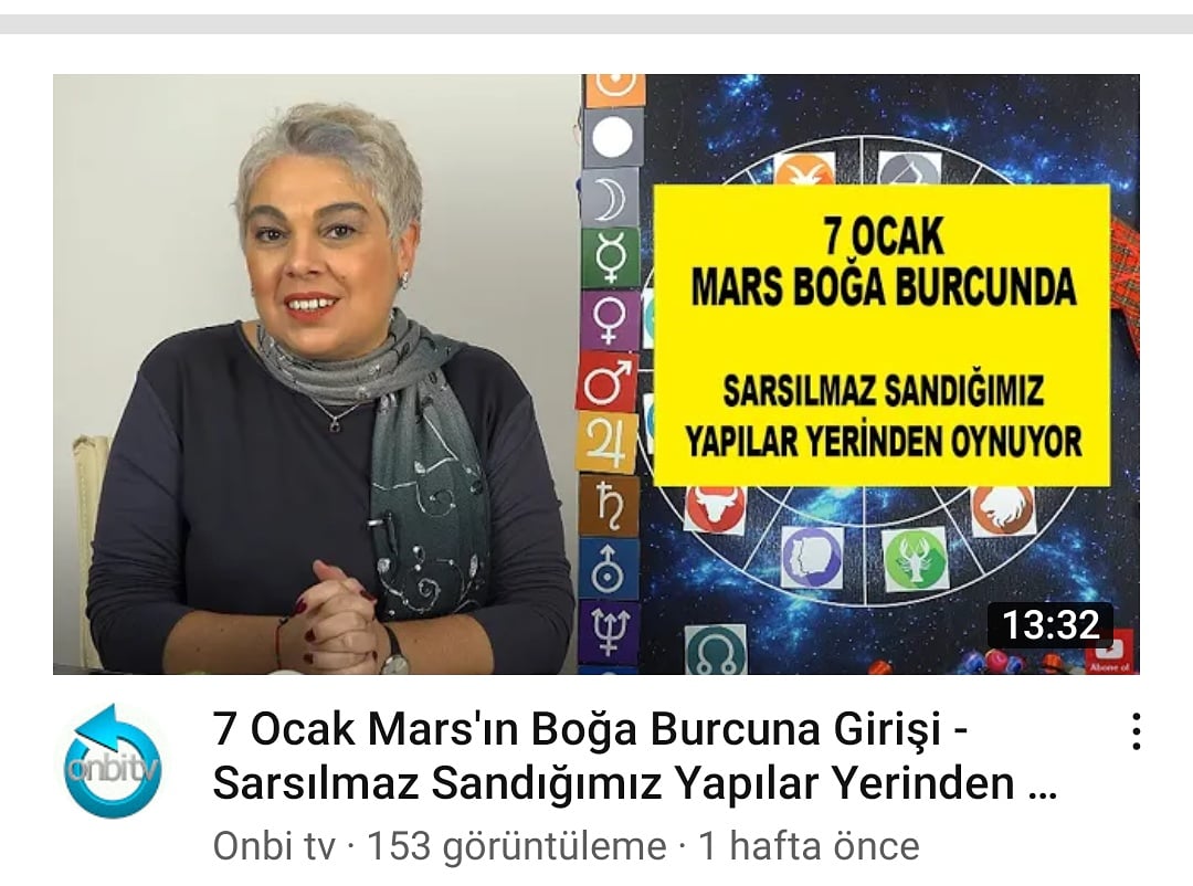 Mars'ın boğa transiti, boğa, aslan, akrep ve kova burcunda gezegen ve noktaları olanları sarsabilir... Onbi Tv'de yorumladım.
#marsbogada #astroloji #burc #yorum
onbitv.com/3782-7-ocak-ma…