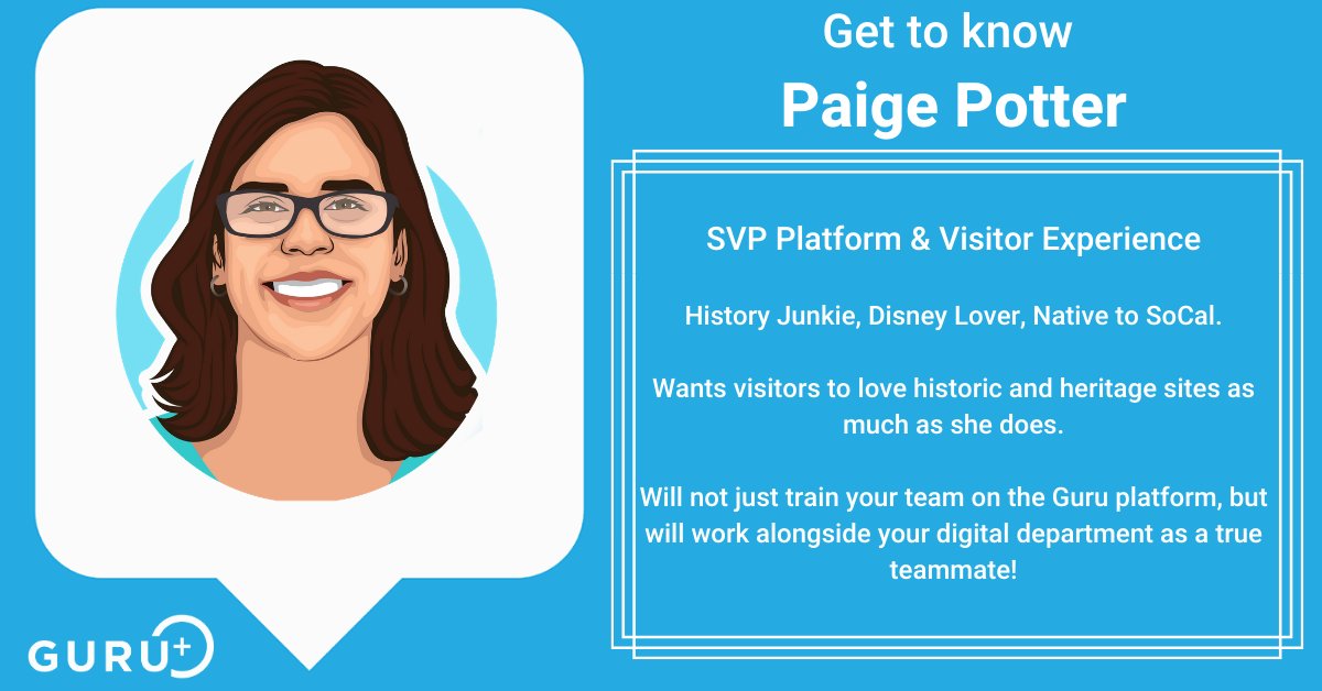 GuruXperienceCo's tweet photo. Have you all met our SVP of Platform Paige Potter!? She could be the extended member of your digital team that you never knew you needed! https://t.co/lcaZAVN4PC