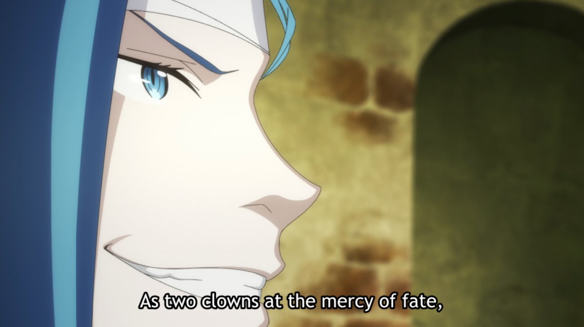 Lastly, this — Subaru & Roswaal are two of the three characters in the show toyed by Fate. Subaru in the form of RbD, and Roswaal through his Gospel instructing him for his desired outcome. What will happen now that Subaru rejected RbD to take fate into his own hands?