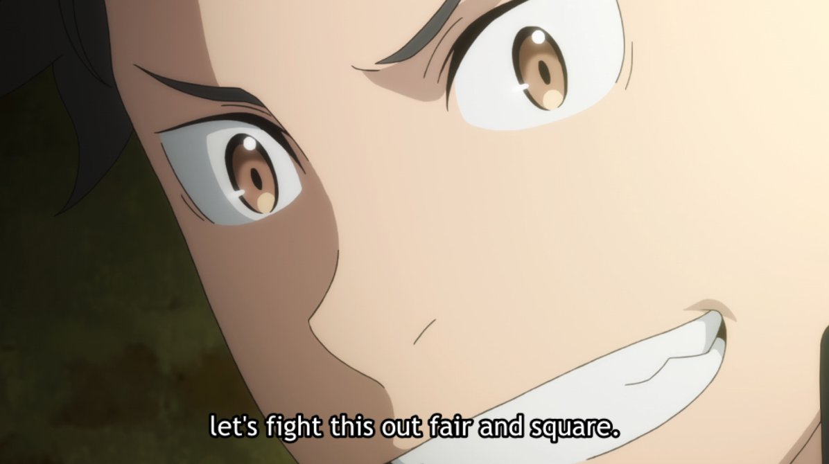 Lastly, this — Subaru & Roswaal are two of the three characters in the show toyed by Fate. Subaru in the form of RbD, and Roswaal through his Gospel instructing him for his desired outcome. What will happen now that Subaru rejected RbD to take fate into his own hands?