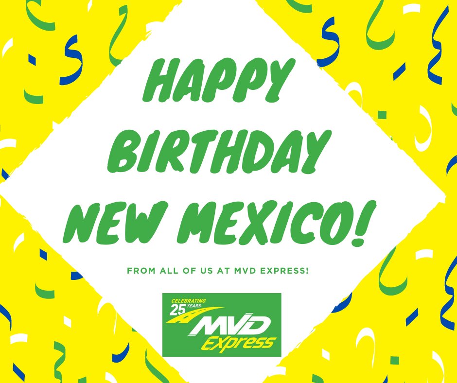 🎂 Happy birthday, New Mexico! 🎂