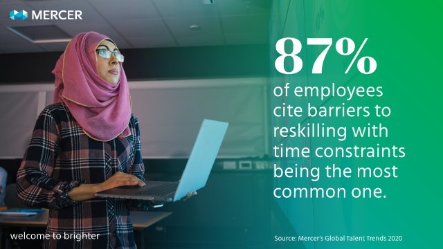 ross_poletti's tweet photo. 78% of the workforce say they're ready to learn new #skills. But what gets in the way? Most say they don't have enough time. See how companies can create a culture of lifelong #learning. #FutureofWork #Reskilling https://t.co/skSR9zmwJW https://t.co/Q5oCIvHvBZ