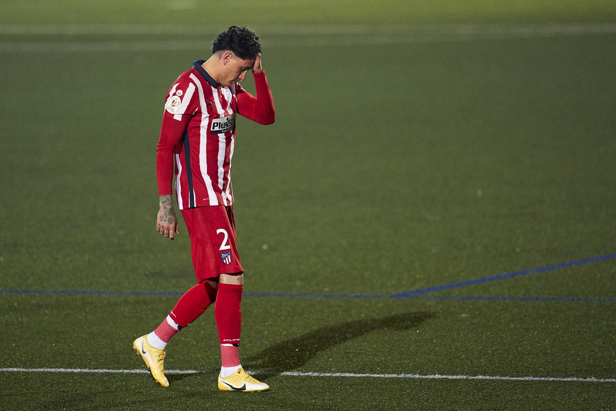 brfootball's tweet photo. La Liga leaders Atletico Madrid are knocked out of the Copa del Rey by third-division side UD Cornella 😳 https://t.co/2NOiaoUGUH