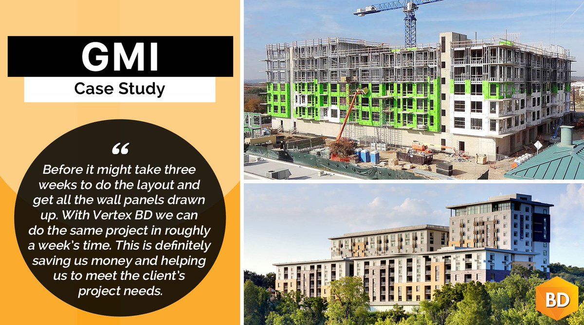 VertexSysIntl's tweet image. CASE STUDY: To increase efficiency, GMI wanted to automate some of their process in #panelization and #prefabrication of walls. 

GMI shares how using #VertexBD #BIM software helped them achieve that in this case study: bit.ly/2DyDdc5

#steelframing #offsite #prefab