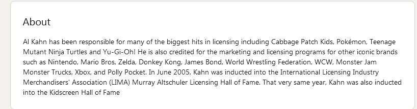 Yes, you read it correctly. He's the person that's responsible for Pokemon being available internationally.Alfred Kahn is also credited for the marketing and licensing programs for other iconic brands such as Mario Bros, Zelda, Donkey Kong or James Bond  @ecomi_  $omi