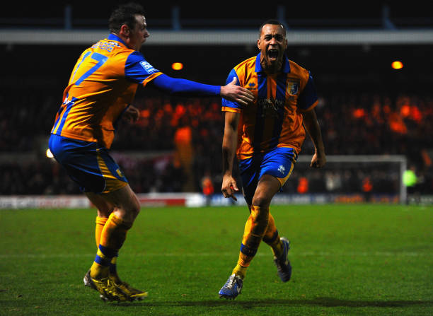 StagsOTD's tweet photo. #OnThisDay in 2013. #Stags hosted @LFC in R3 of the #FACup. An extremely proud day to be a Stag, a very narrow 2-1 defeat. The hand of @LuisSuarez9 denied us a famous replay at Anfield. @Matt10Green was on the scoresheet for #MTFC. 

@PaulCox101 #Stags #Liverpool #MTFC #LFC https://t.co/ymcC40cI5f