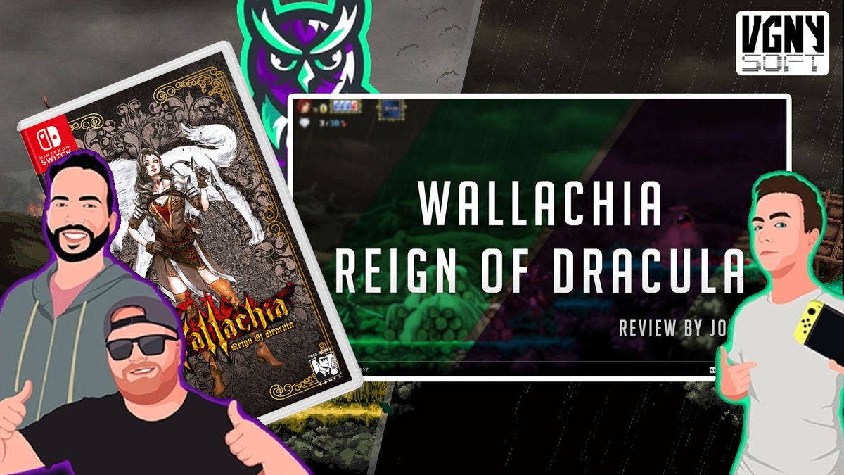 VGNYSoft's tweet photo. The @SwitchWatchTV crew dubs #Wallachia: Reign of Dracula a #Contravania 😍🤣🥰
Check out @SoWhatAboutGame's review over on their website YouTube channel!
https://t.co/yiJ3v4PiAD
Pickup your copy at https://t.co/dc2dT4lI6b https://t.co/nKYZPEmk0d