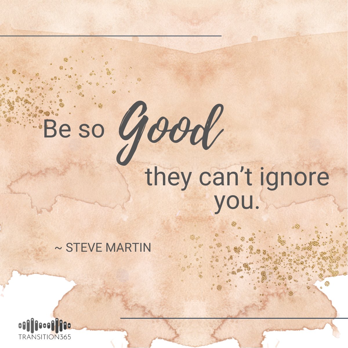 staraimer's tweet photo. Be so good they can’t ignore you. – Steve Martin

#famousquotes #entreprenurlifestyle #explore #lifestylechoices #QuotesForLife #veteran #Contentcreator #adaptability #VibrateHigher #transition365 #TheAdaptabilityCoach #lifegoals #Training #quotestoinspire #Vision #lifecoachforwo https://t.co/bcBjveJ7PN
