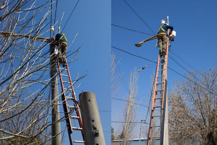 sanluisgob's tweet photo. Con el objetivo de mejorar y ampliar los servicios de la Autopista de la Información durante el 2020 se instalaron 160 nuevas antenas y se tendieron 23 km de fibra óptica 📶 Este trabajo continuará durante el mes de enero con la instalación de 20 nuevas antenas wifi 3.0. https://t.co/plEahhvxkd
