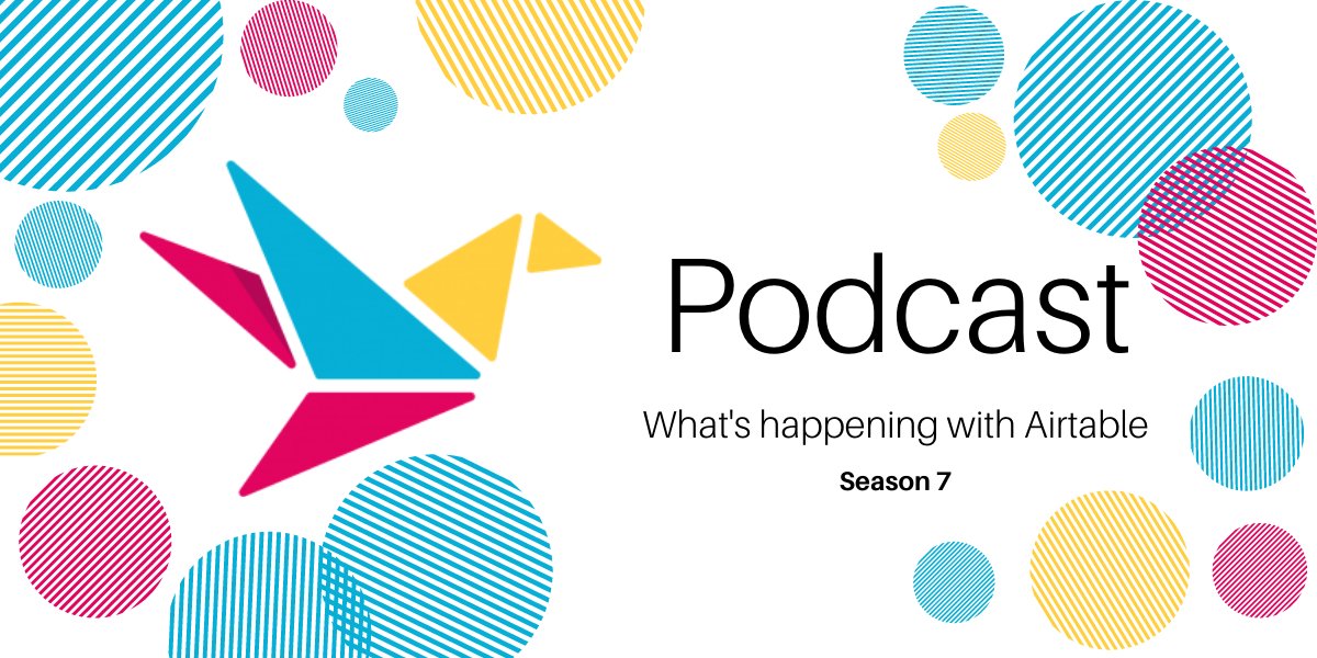 builtonair's tweet photo. Start spreading the news, season 7 of the #BuiltOnAir podcast is live! Every episode we learn how a member of the #Airtable community uses Airtable.
Check out this week's with Edmund Amoye:
https://t.co/Xj7sHDLKQi https://t.co/A6k67Xo4Us