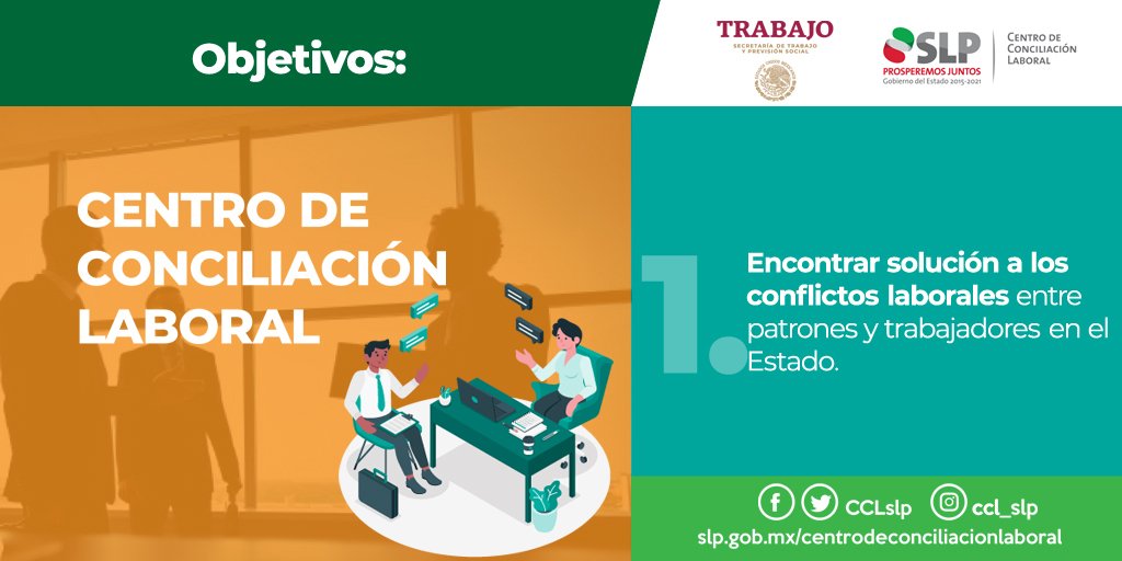 CCLslp's tweet photo. El nuevo Centro de Conciliacion Laboral nació con el objetivo de resolver conflictos entre patrones y trabajadores, proporcionando las herramientas necesarias para llegar al mejor acuerdo en el menor tiempo posible.
Nuevo #CCLSLP ¡Resuleve, rápido y bien!. https://t.co/livf0WaZHE