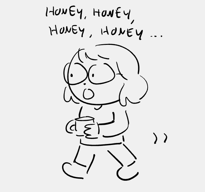 i've been out of honey for weeks now because of my stupid brain forgetting anything within 30 seconds
(1/1) 