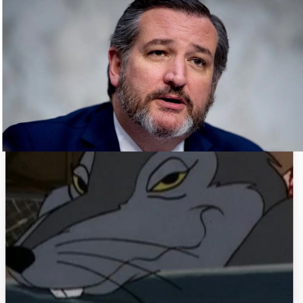 youtu.be/-bTSs3hTNRE. Ted Cruz voiced Templeton the rat, I don’t care what anyone says.