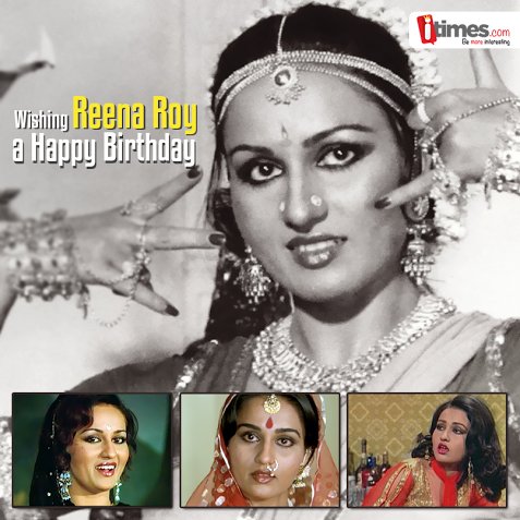 Happy 64th Birthday to Indian Actress, Mrs Reena Roy Ji. 