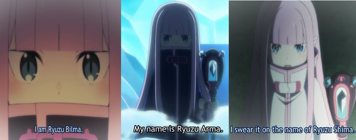 Subaru places importance on individual will rather than taking away someone's agency. He wants Ryuzu to talk by herself.The alternating Ryuzus & Garf's connection to the banished supervisor Shima could explain some inconsistencies, & why Subaru was brought *outside* in EP32…