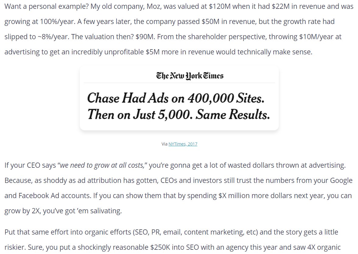 Something is Rotten in Online Advertising

My latest post: sparktoro.com/blog/something… covers:

- The pervasive fraud &amp; unprofitability in adland
- The incentives that keep ad platforms, brands, &amp; investors from seeking real change
- The HUGE opportunity in ad auditing &amp; testing