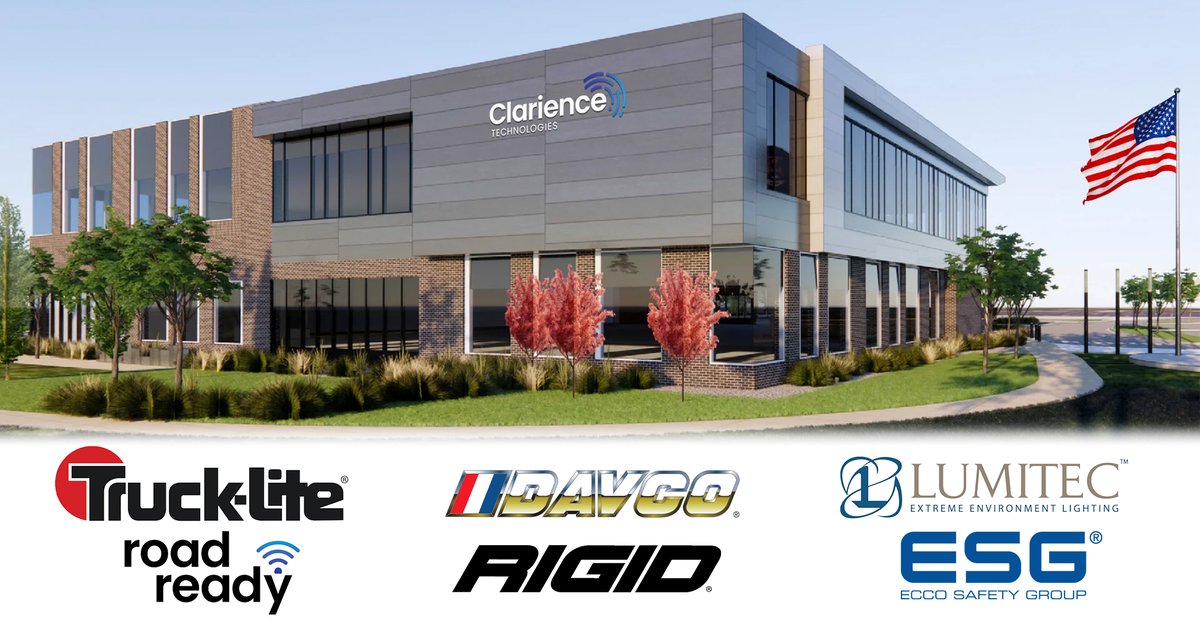 Code3Inc's tweet image. We're excited to share that ESG has been acquired by Clarience Technologies, a leading provider of visibility solutions for commercial and recreational transportation. We will leverage their resources and R&D expertise to take our brands to the next level. code3.systems/3pTvf03