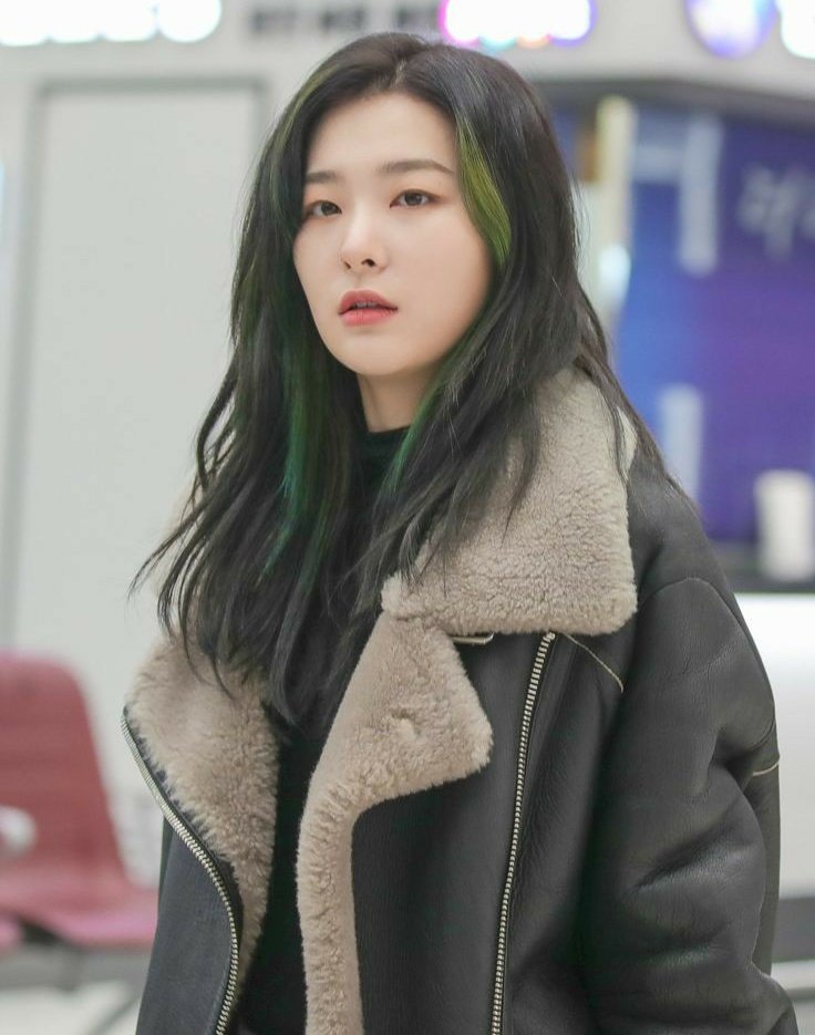 seulgi in leather jacket: a thread
