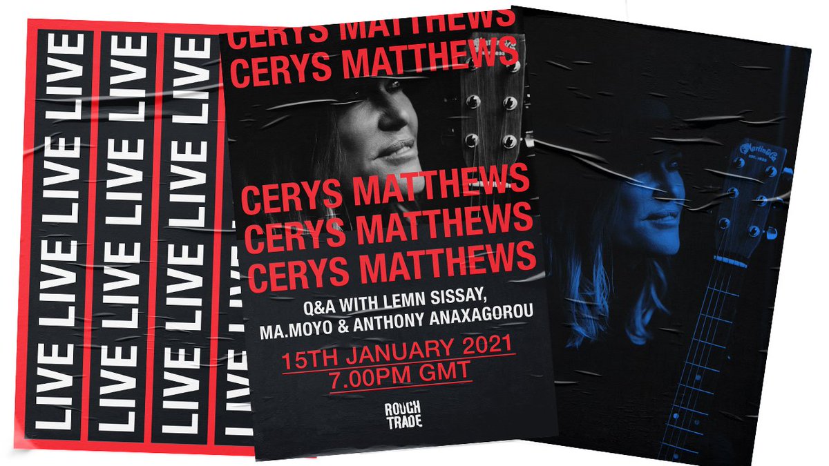 cerysmatthews's tweet photo. Join us online for the release #WeComeFromTheSun  15th Jan  at 7pm with @LemnSissay, @Mamoyo @anthonyanaxagorou and @hiddenorchestra for a q&amp;a hosted by @RoughTrade.. hope to see you there. Info: https://t.co/8UNXu4zTzo https://t.co/XPAPxElQwD