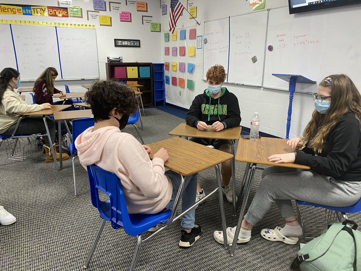 Growth mindset discussion with paper football! #robinsonisd