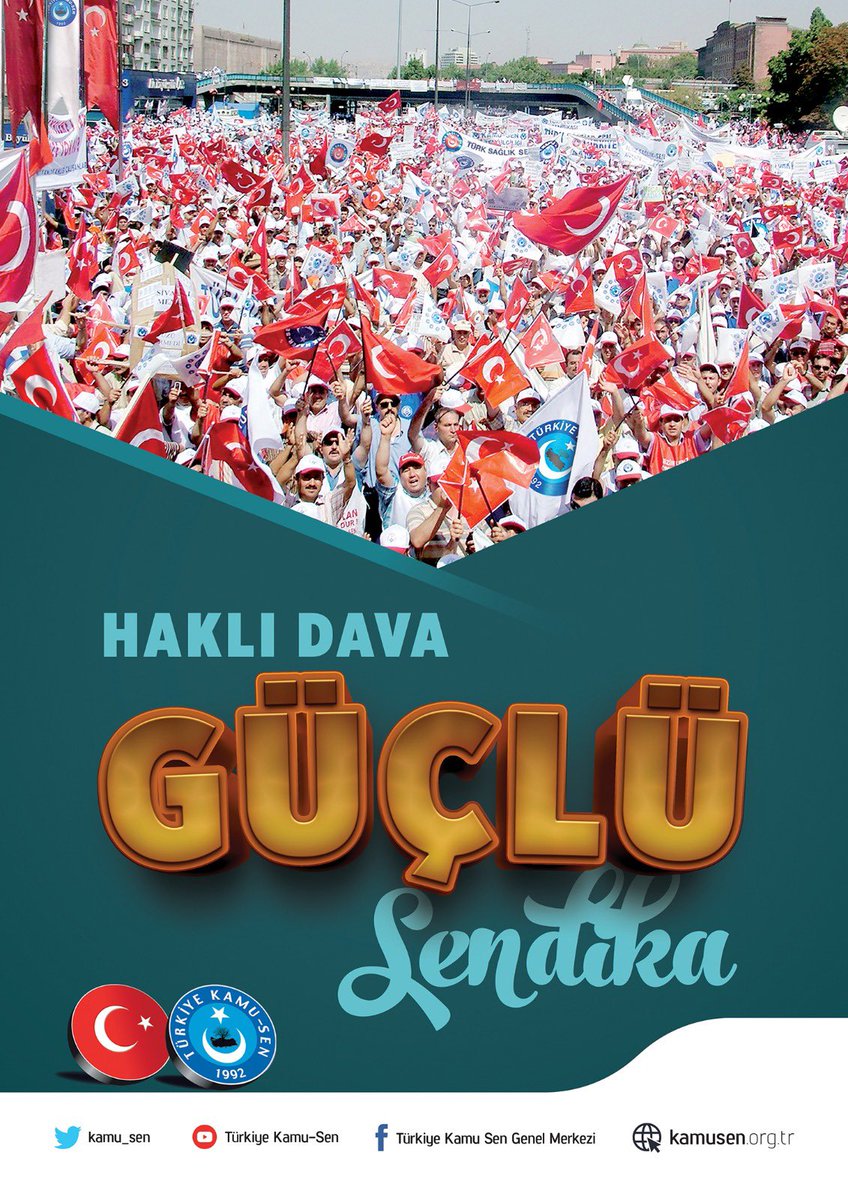 “Gerçek Dost Asıl Adres”
⁦<a href="/Kamu_Sen/">Türkiye Kamu-Sen</a>⁩
#MemuraEkZam