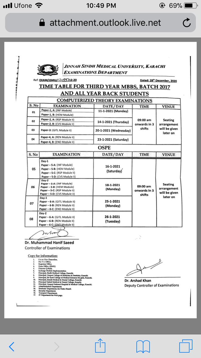 ShujaSania's tweet photo. JSMU is going against the government orders 
#delaysindhmedicalexams 
@fslsltn 
@BOLNETWORK 
@SAMAATV 
@AzraPechuho 
@SaeedGhani1 
@ARYNEWSOFFICIAL 
@geonews_urdu https://t.co/L6ENTLmVTq