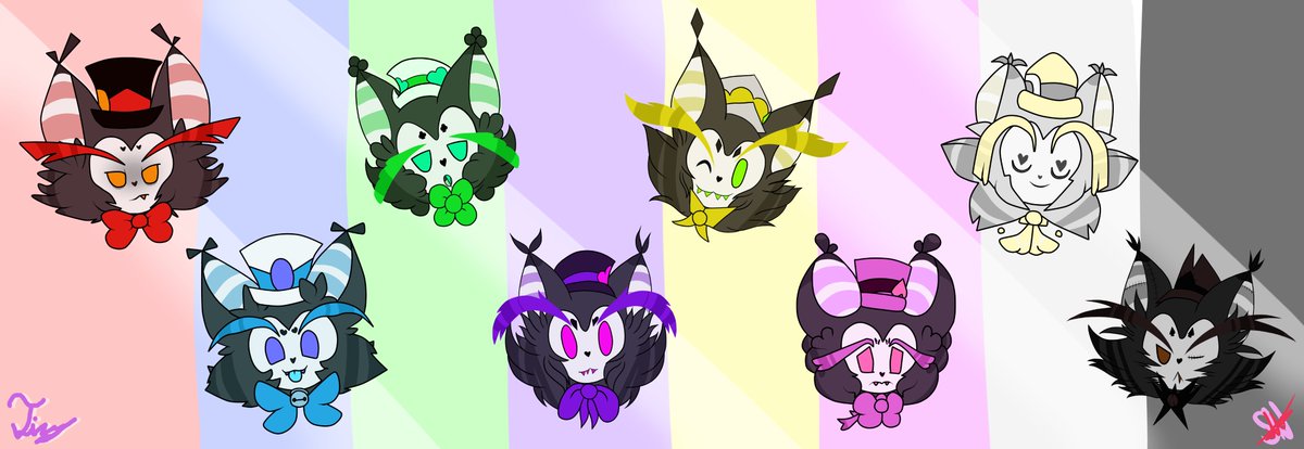 player_color's tweet photo. Color banner cats!
#HazbinHotel #HazbinHotelHusk #2PHusk #3PHusk #4PHusk #5PHusk #6PHusk #7PHusk #8PHusk https://t.co/RfwS1Gi7uK