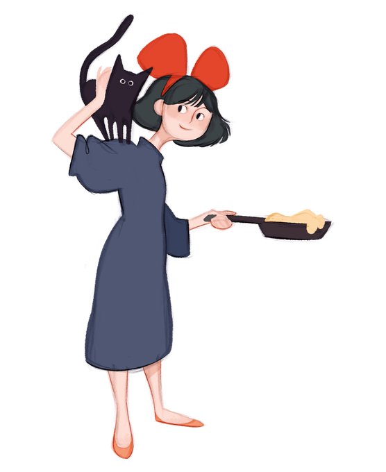 Kiki pancake chef Happy 80th birthday Hayao Miyazaki! 