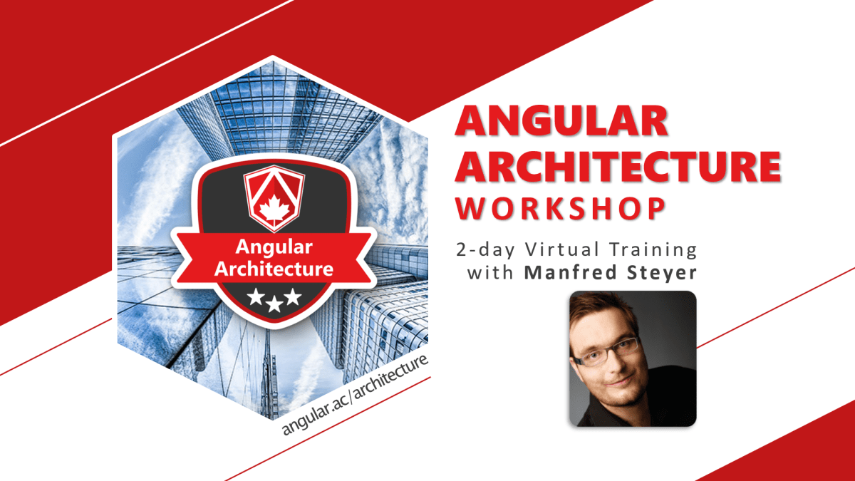 AngularAcademy's tweet photo. 🚀 Launching a new #Angular Architecture Workshop!
✨ We are thrilled for this collaboration with @ManfredSteyer!
🔥 Limited attendance, Register Now!
👉 https://t.co/O2pJU1KnZ2 https://t.co/ZowtjyA8dP