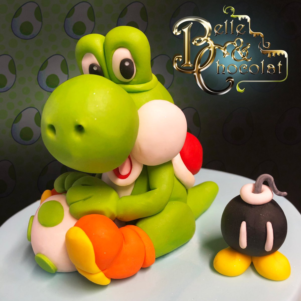 belleetchoco's tweet image. 🕹#Gâteau #SuperMario et les figurines de Yoshi et Bob-Omb🕹

#supermariocake #cakedecorating #cakedesing #tasty #cakemasters #Foodies #fondant #vaccination #fondantcake