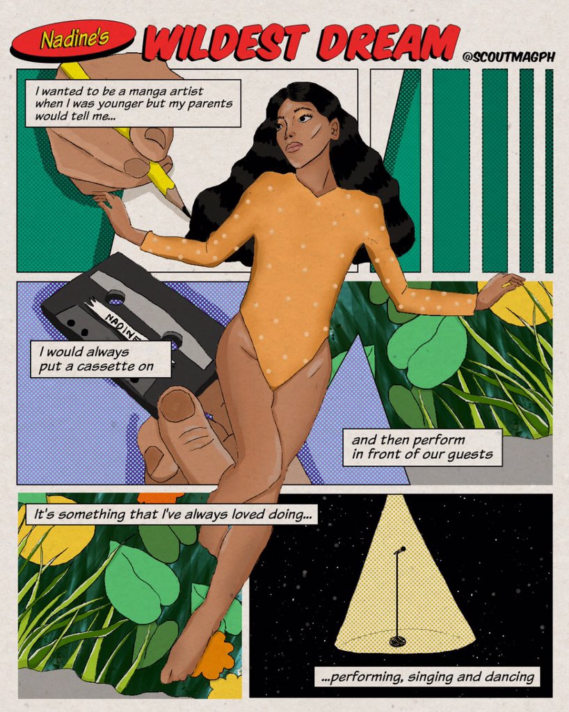 lovexpsyche's tweet photo. A Scout feature on Nadine Lustreโs wildest dream was when she was younger #SCOUTWDNADINE
#NadineWDVisualAlbum
๐ทscoutmagph/art by: Jan Cardasto https://t.co/1zJXbFWfvB